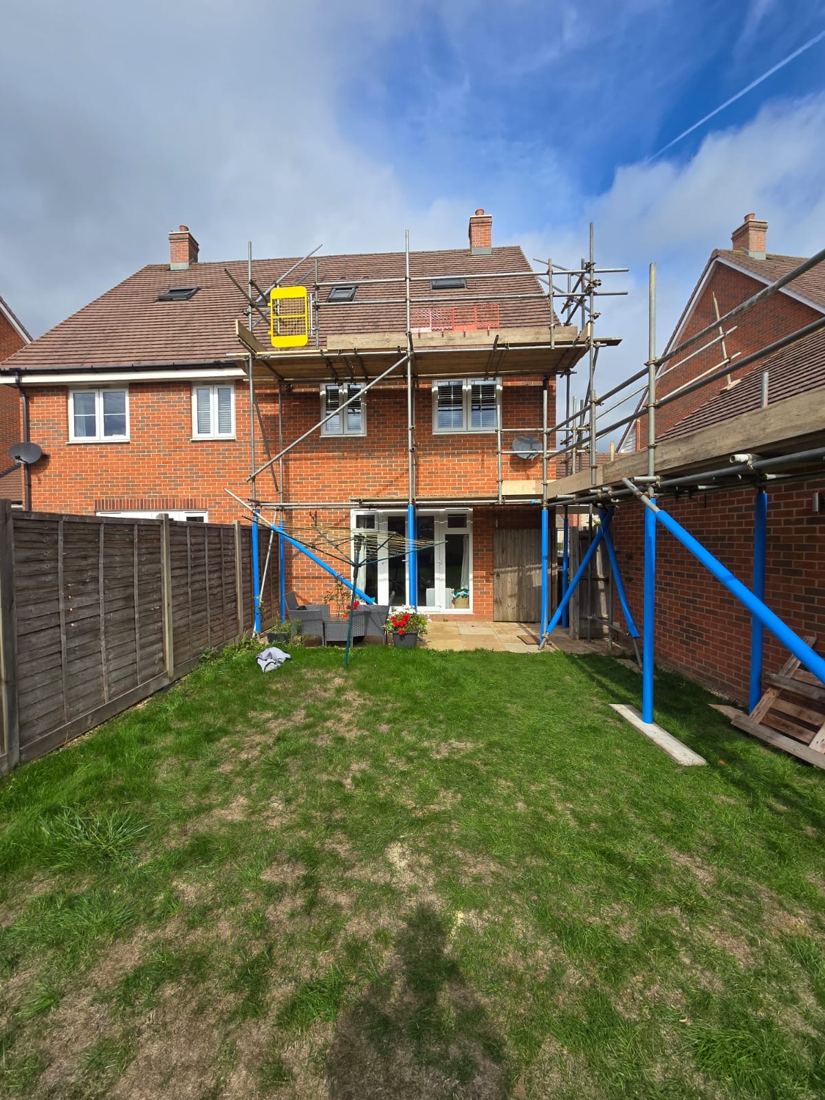 Domestic scaffolding in Ashford by Roman Scaffolding